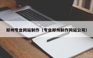 鄭州專業(yè)網站制作（專業(yè)鄭州制作網站公司）